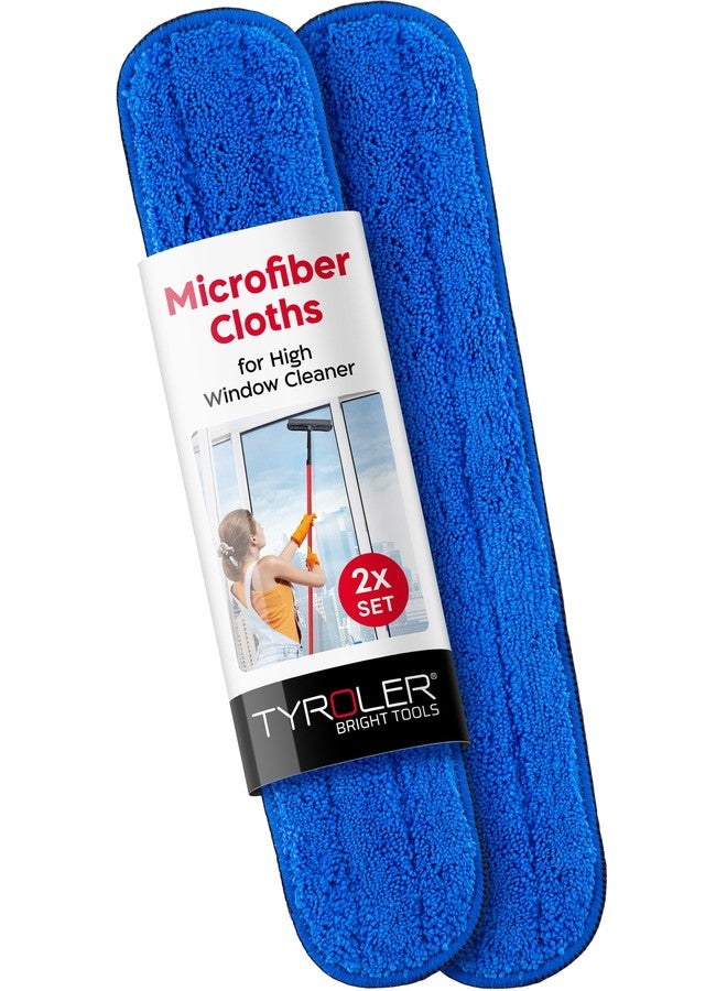 Tyroler Bright Tools Tyroler Replacement Cloths for Professional Window Squeegee – Pack of 2 Spare Pads, Perfectly Designed for Streak-Free Cleaning and Compatible with Tyroler Window Cleaner Tools - Image 1
